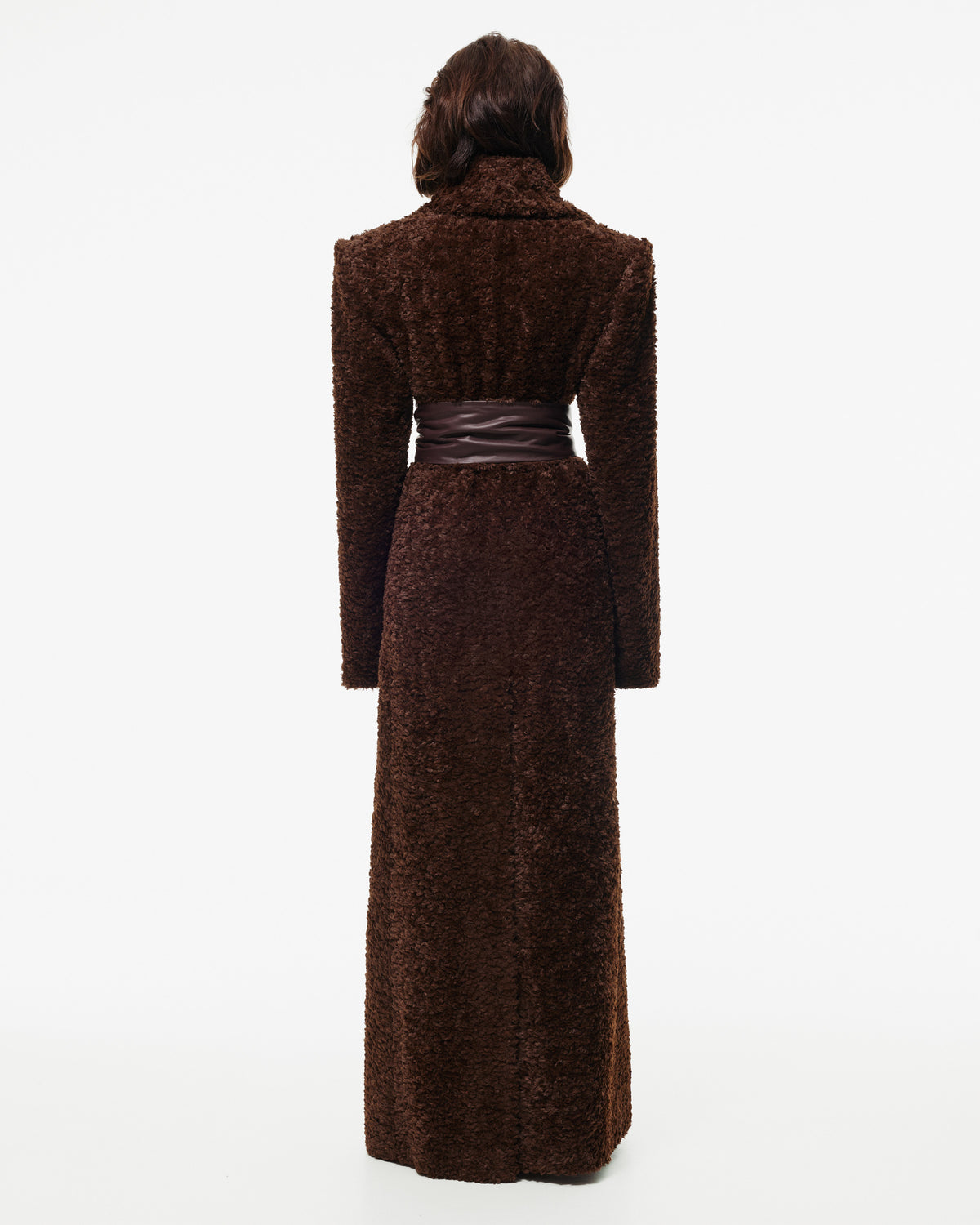 CURLY MAXI COAT