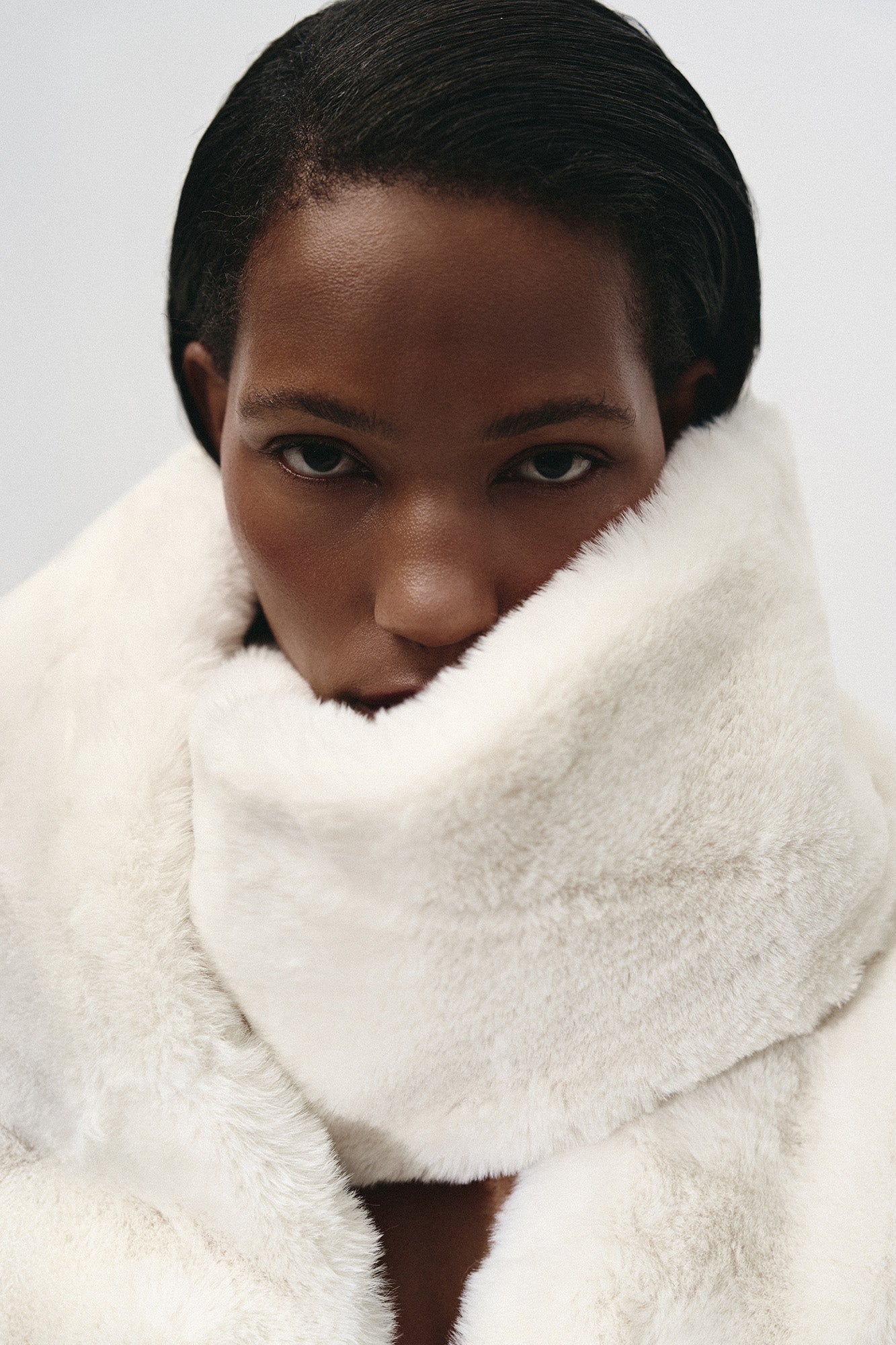 FUR SHAWL