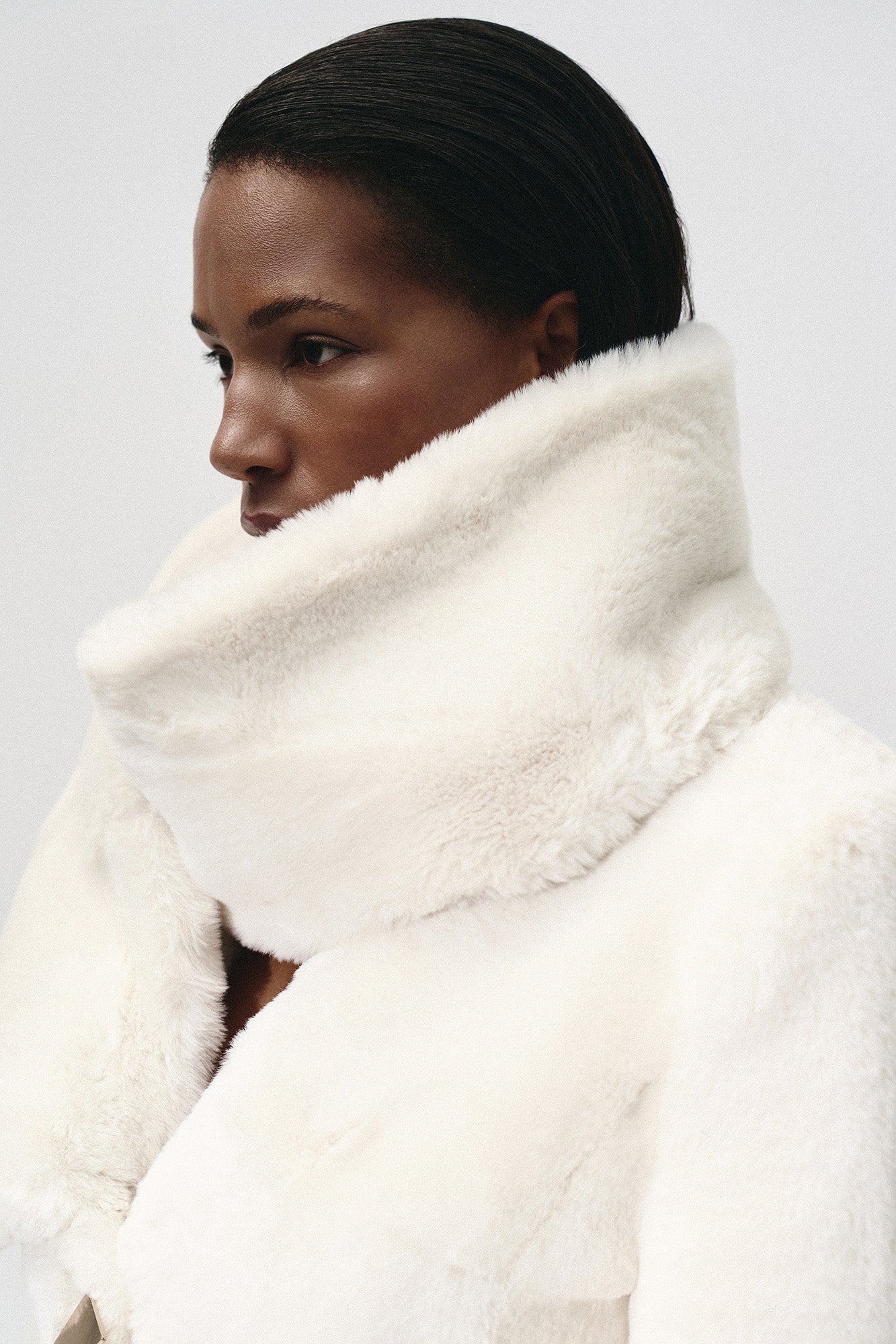 FUR SHAWL