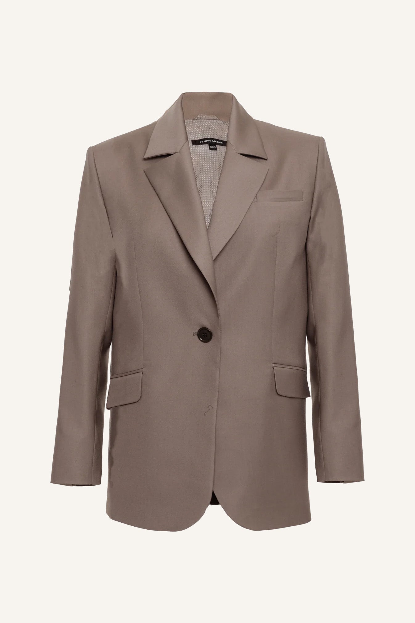 STRAIGHT CUT RELAXED BLAZER