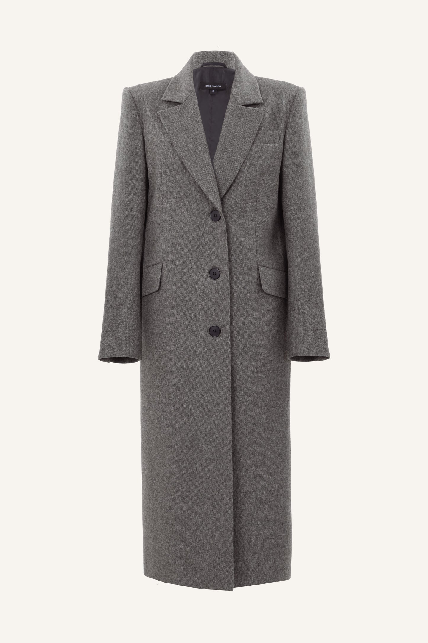 MASCULINE-CUT COAT