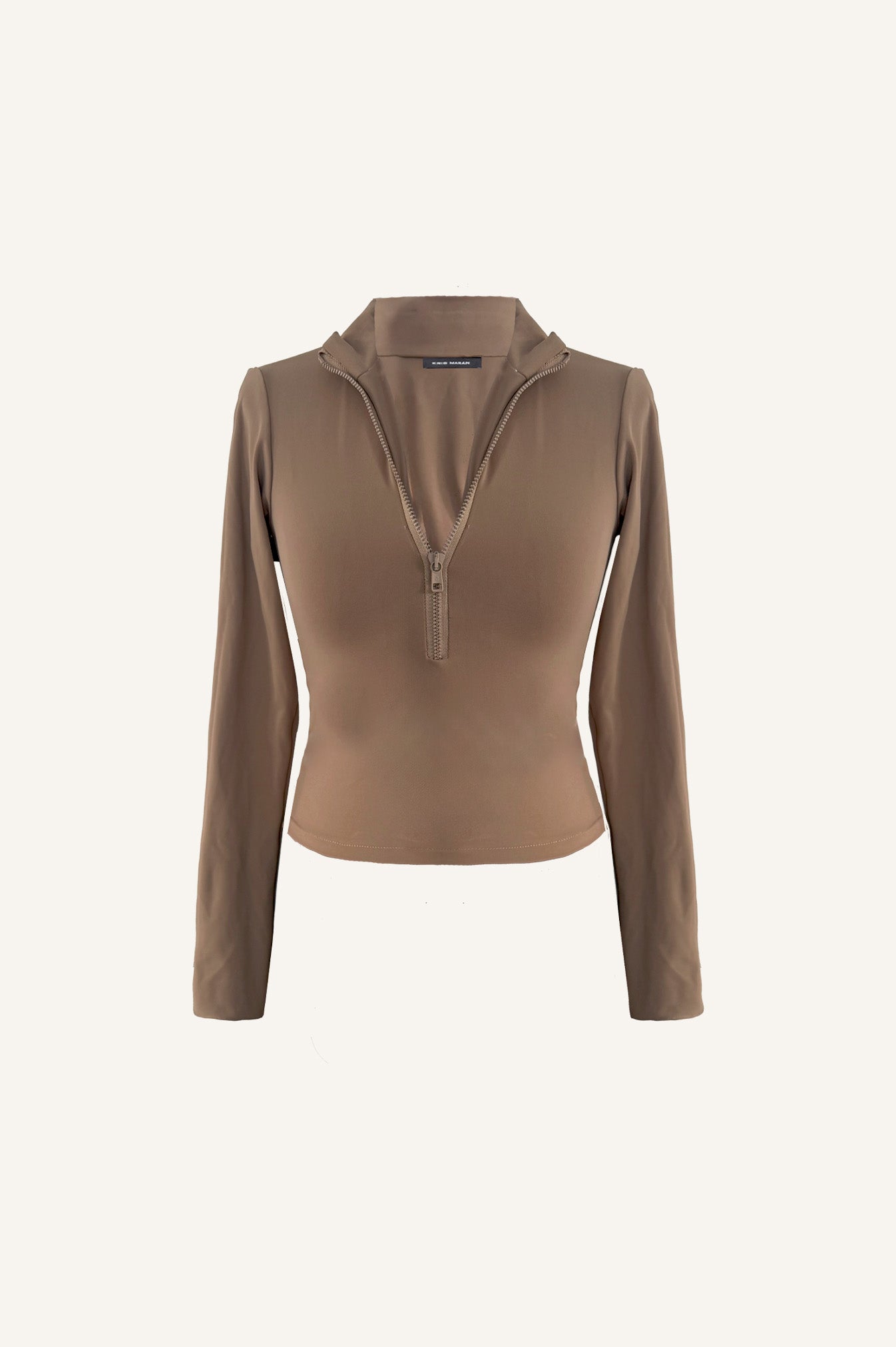 LONGSLEEVE WITH ZIP FASTENING