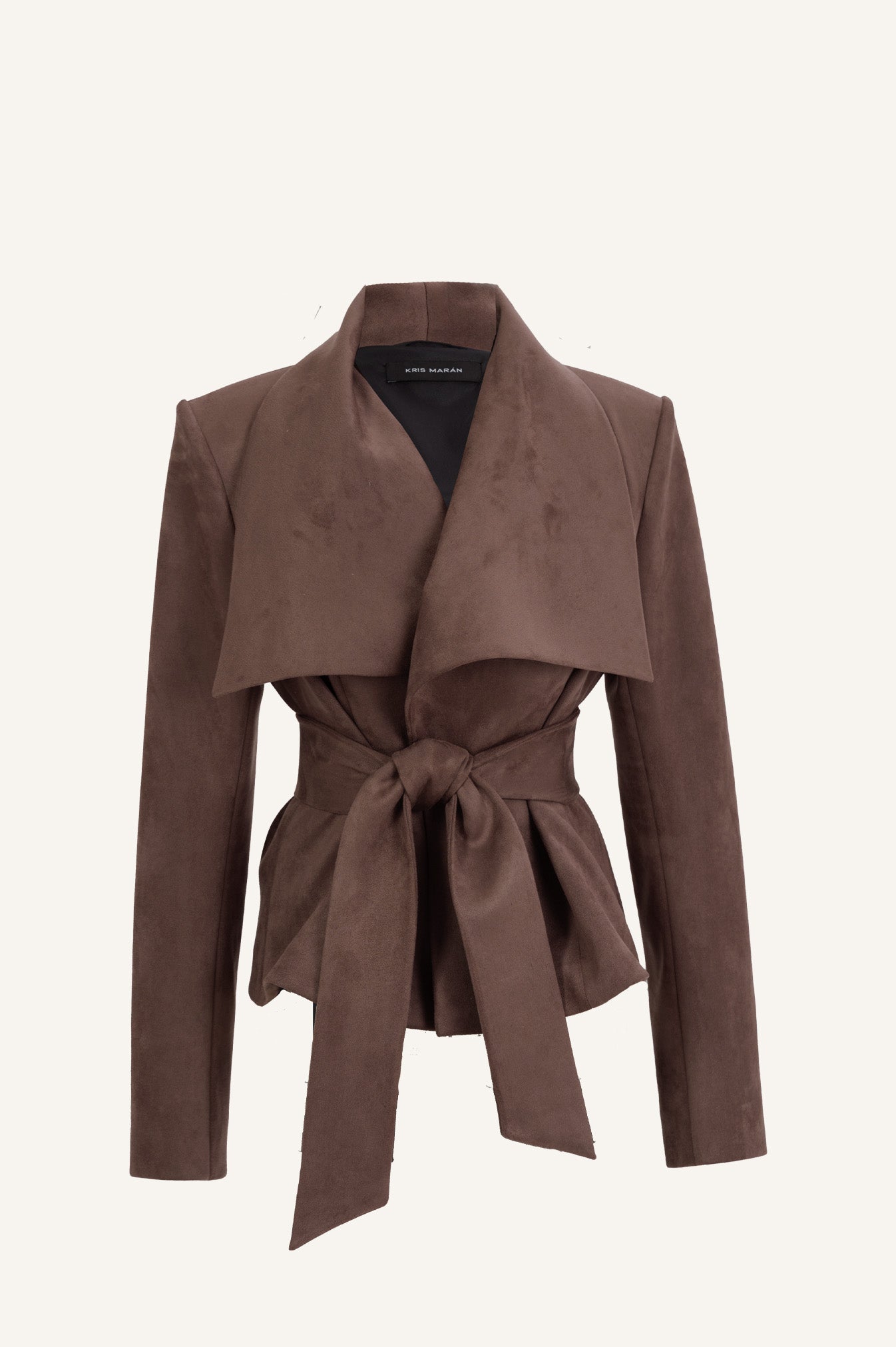 SUEDE MINI TRENCH