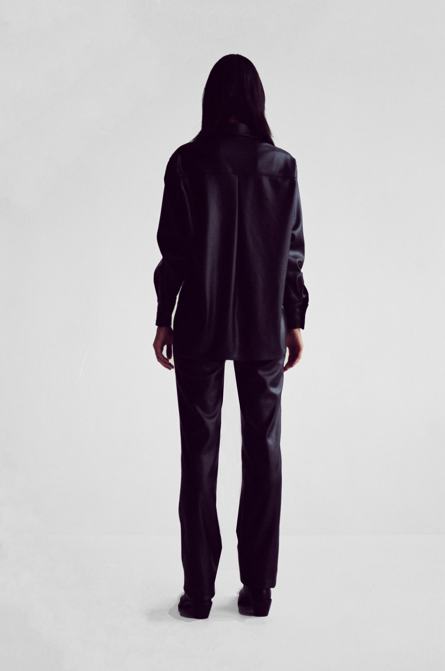VEGAN LEATHER SHIRT