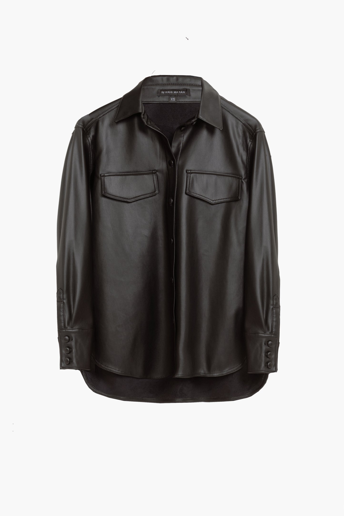 VEGAN LEATHER SHIRT