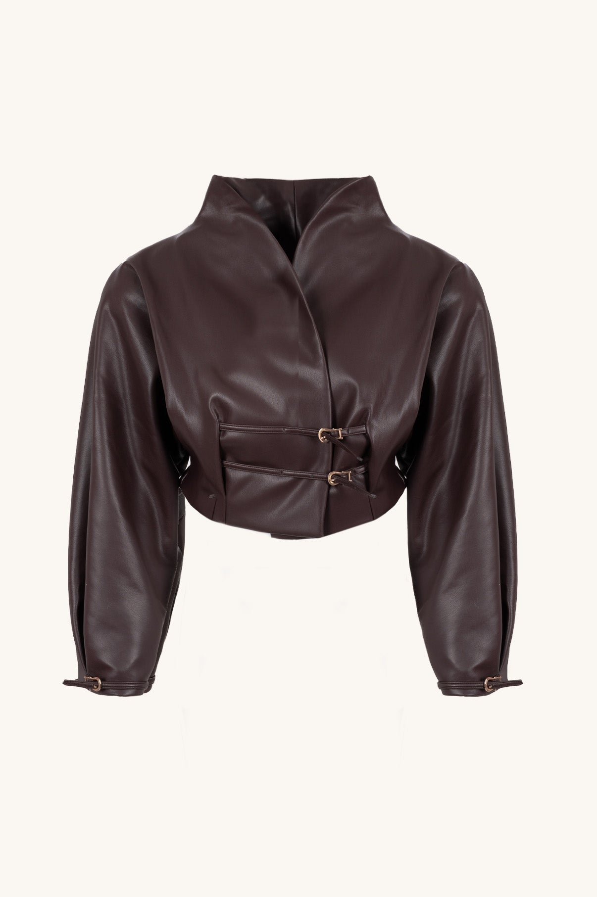 KIMONO LEATHER JACKET