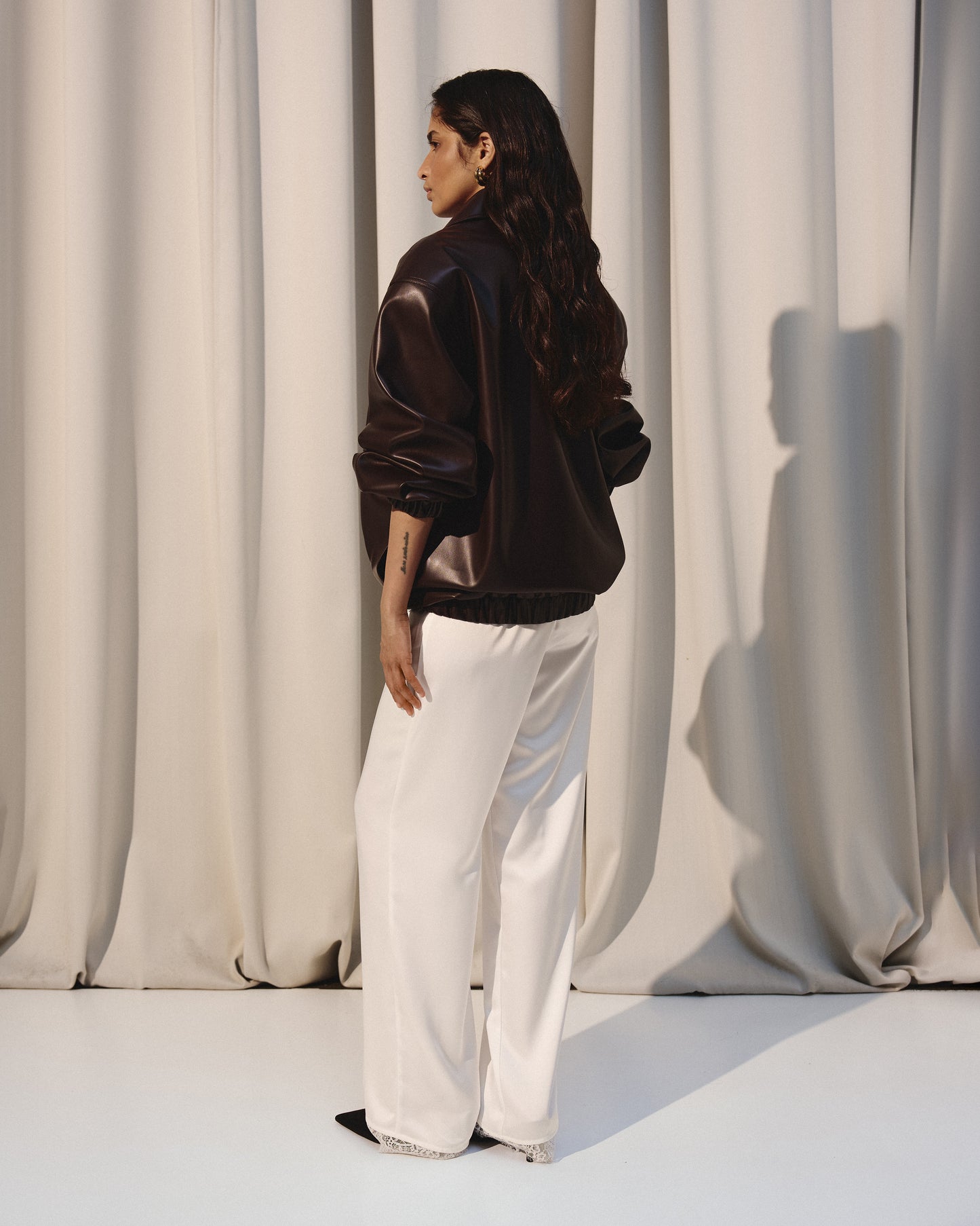 OVERSIZED BOMBER-JACKET