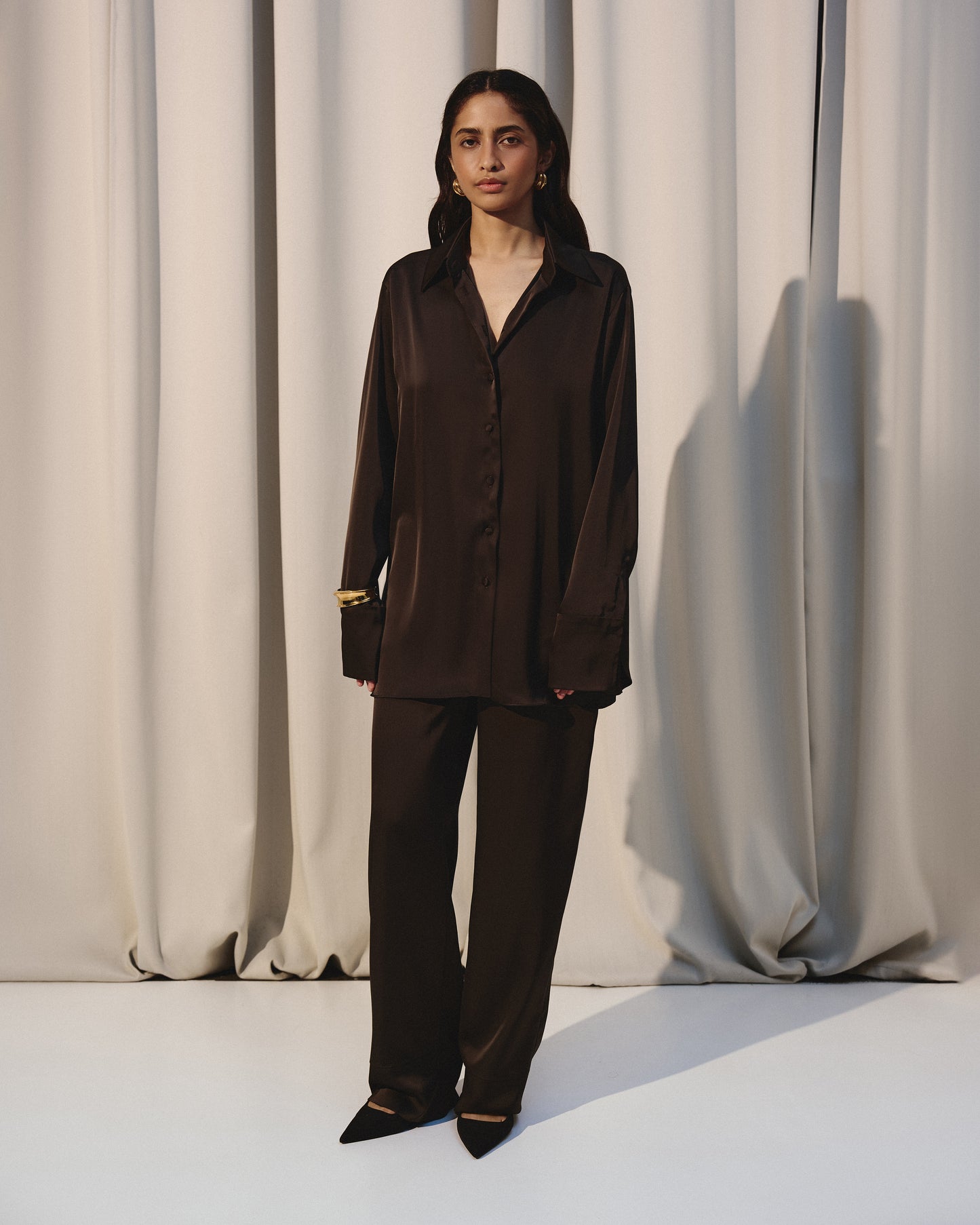 SILKY LOUNGE SHIRT