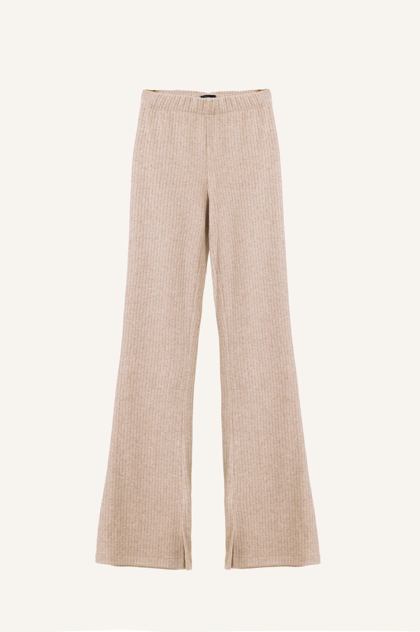 KNIT FLARE PANTS