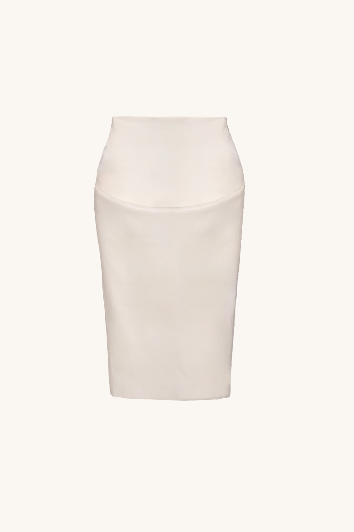SCULPTED SKIRT WITH PLEATED DETAIL