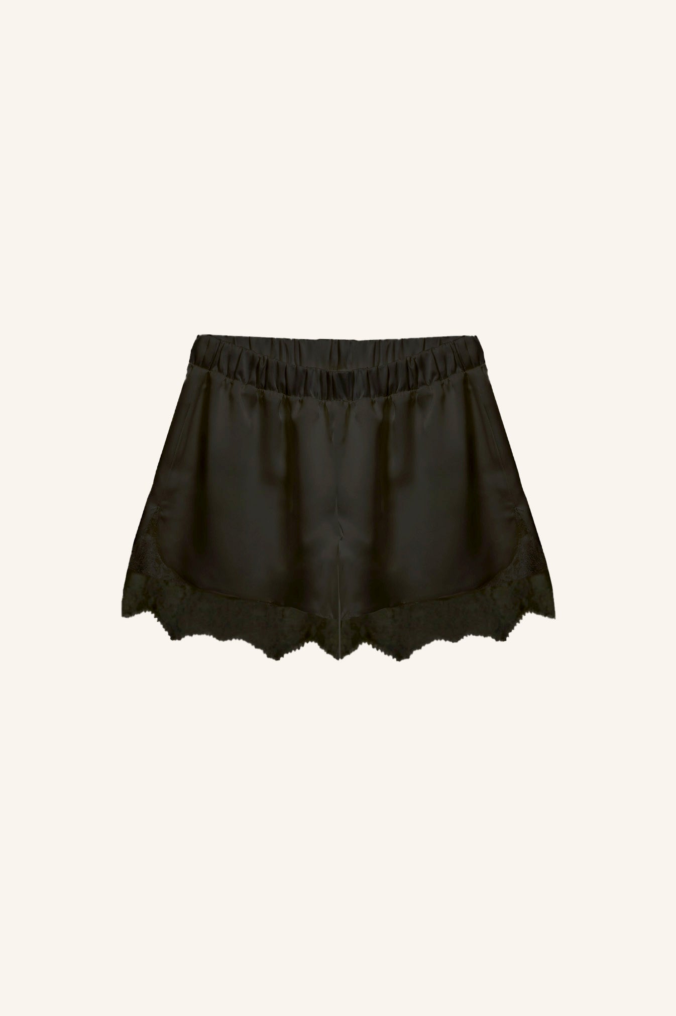 SILKY SHORTS WITH LACE