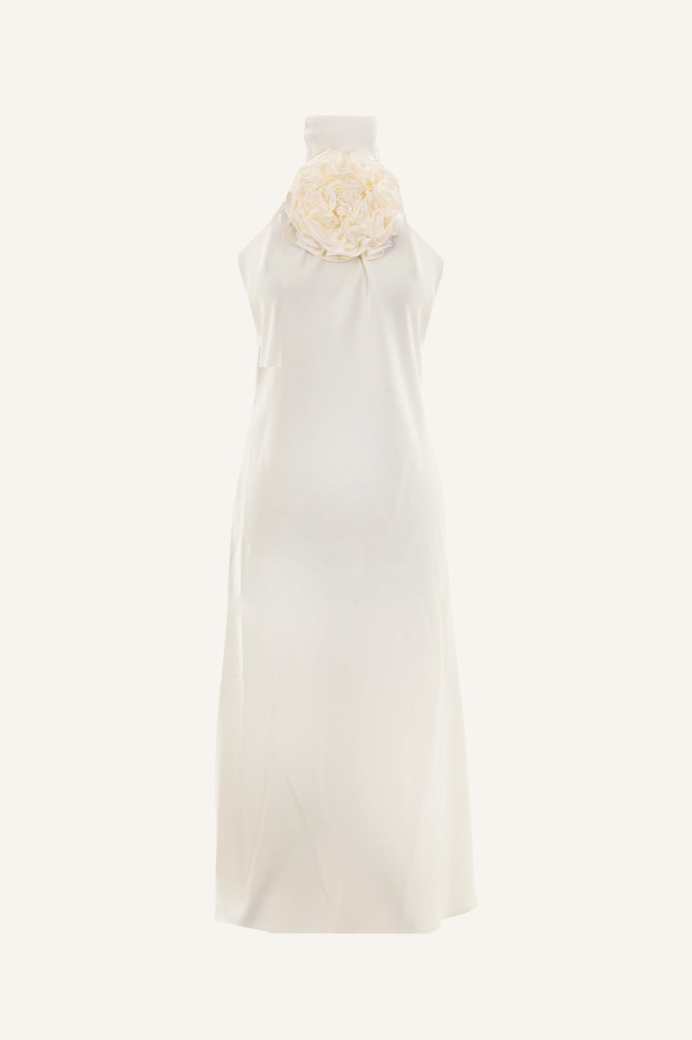 SILKY FLOWER DRESS