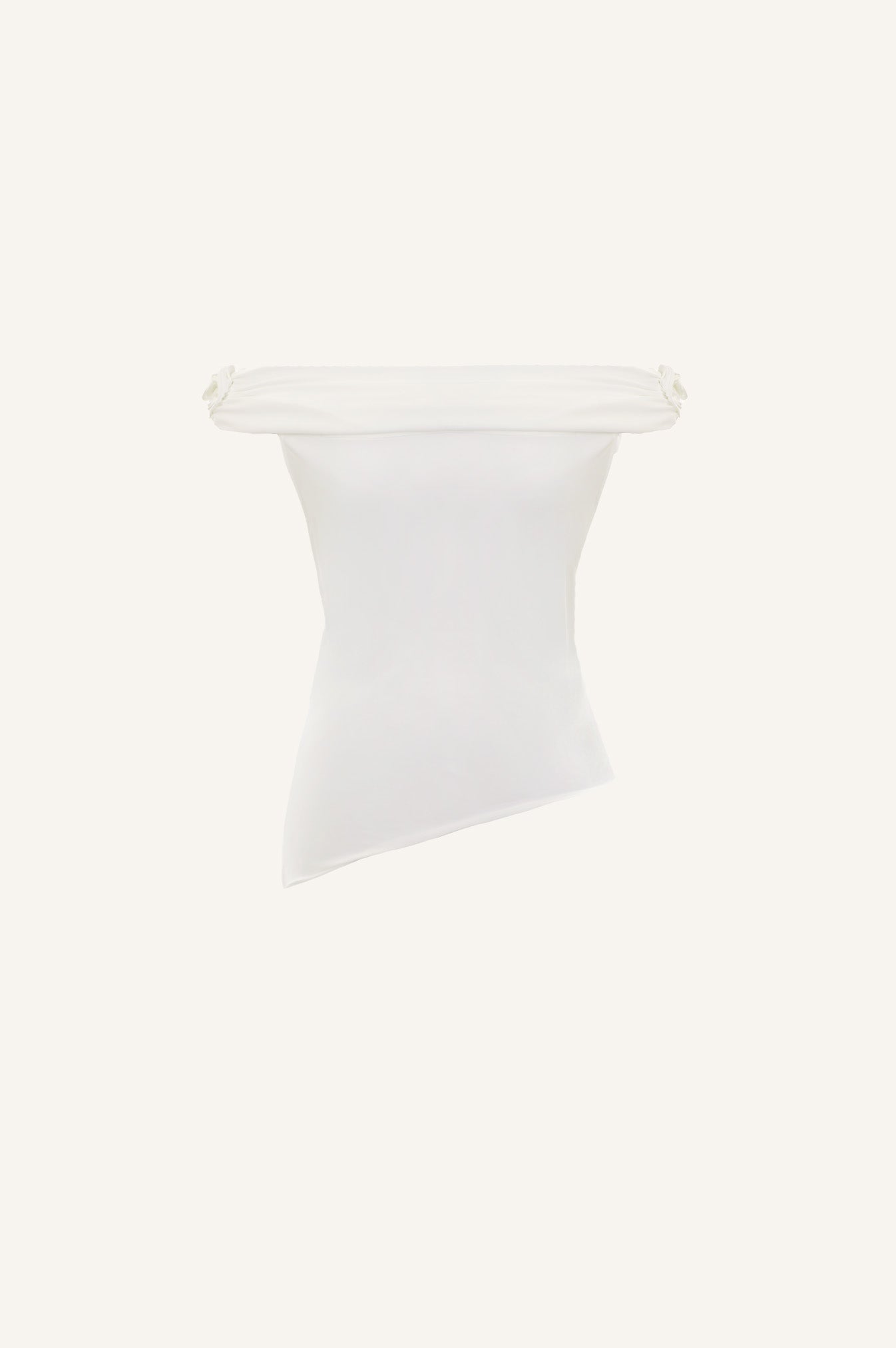 TOP WITH FLOWER APPLIQUES