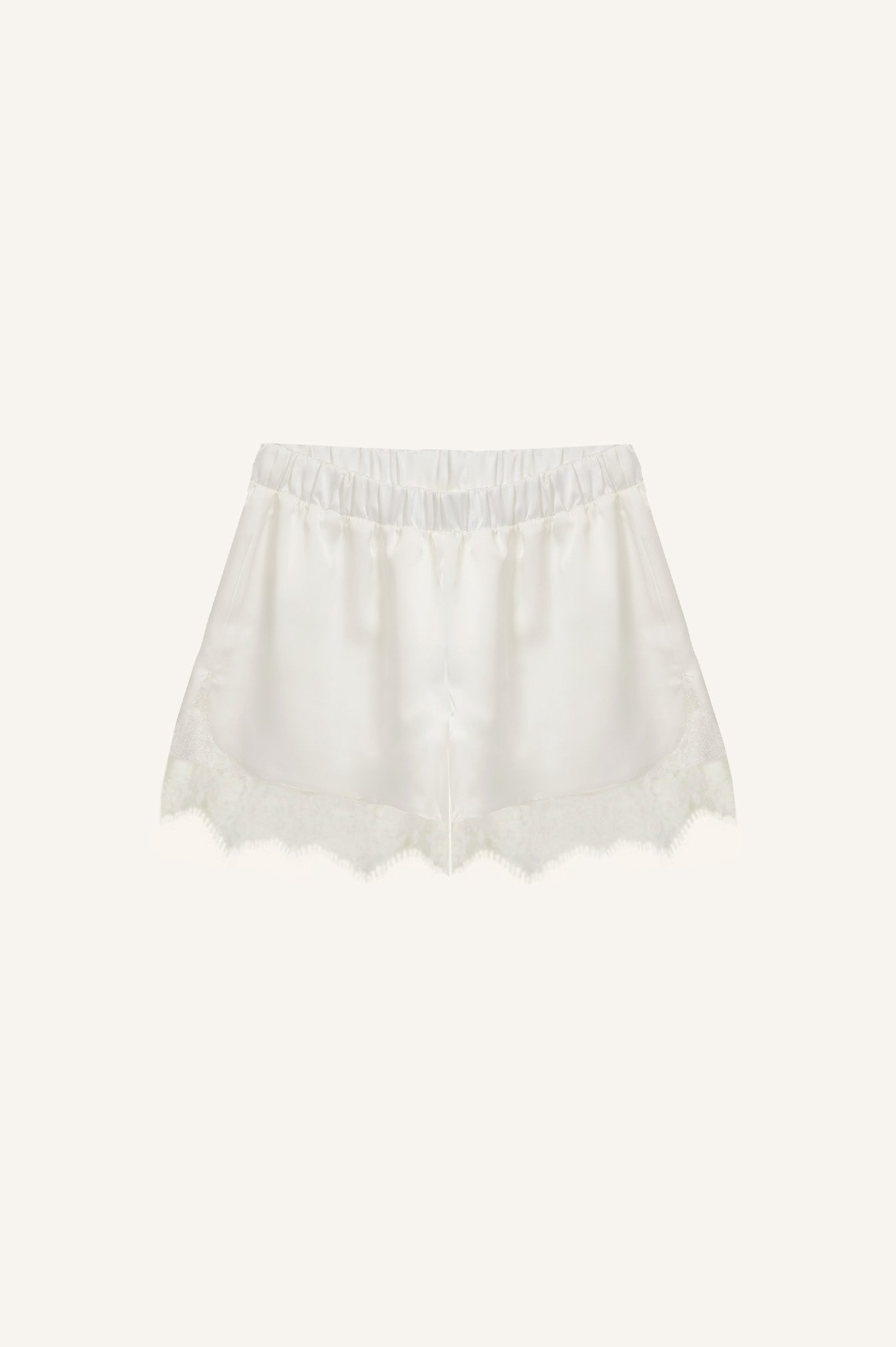 SILKY SHORTS WITH LACE