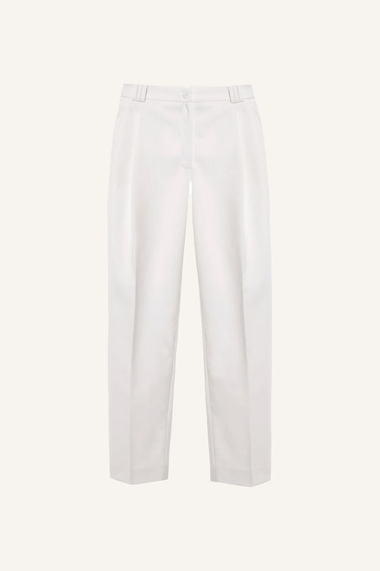 RELAXED PANTS IN ECRU